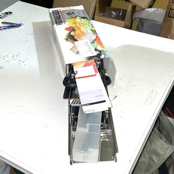 Libertyware Stainless Steel Mandoline Vegetable Slicer MAND1 – Pro Kitchen Tool - Picture 10 of 15